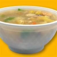 House Special Soup · Chicken, pork, shrimp, sliced bamboo shoots, water chestnuts, baby corn, carrots, snow peas,...