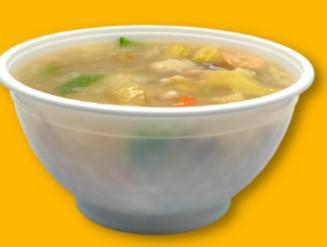 House Special Soup · Chicken, pork, shrimp, sliced bamboo shoots, water chestnuts, baby corn, carrots, snow peas, Chinese bok choy, mushrooms.