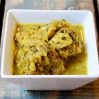 Curried Chicken · Moist mouth-watering organic chicken cooked in a flavorful curry stew. Gluten free and organ...