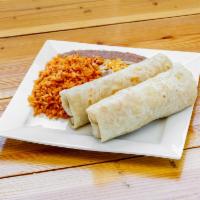 3. Two Burritos Combo · 2 shredded beef or chicken burritos. Carne asada or carnitas for an additional charge.