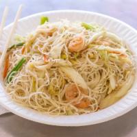 SS22. Seafood Pan Fried Noodles · With white rice.