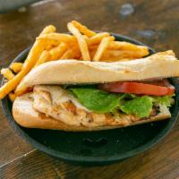 Grilled Chicken and Fries · 