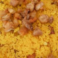 Martina Rice Especial · Le dimos altura al delicioso ARROZ PAISA, se trata de un arroz mixto con chorizo, chicharron...
