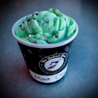 Mint Chip Pint · Mint chocolate chip ice cream.