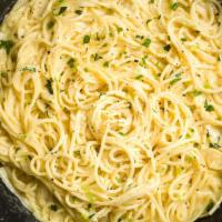Spaghetti · Long thing pasta.