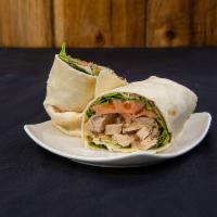 Tuscan Grilled Chicken Wrap · 