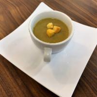 Lentil Soup · Our Lintel Soup is made from scratch daily to perfection.
12 Oz, with pita bread, toasted pi...