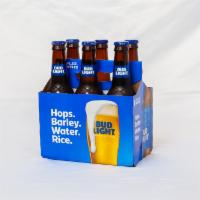 Bud Light, 6 Pack - 12 oz. Bottle Beer  · 4.2% ABV. Must be 21 to purchase. Bud Light is a premium light lager with a superior drinkab...