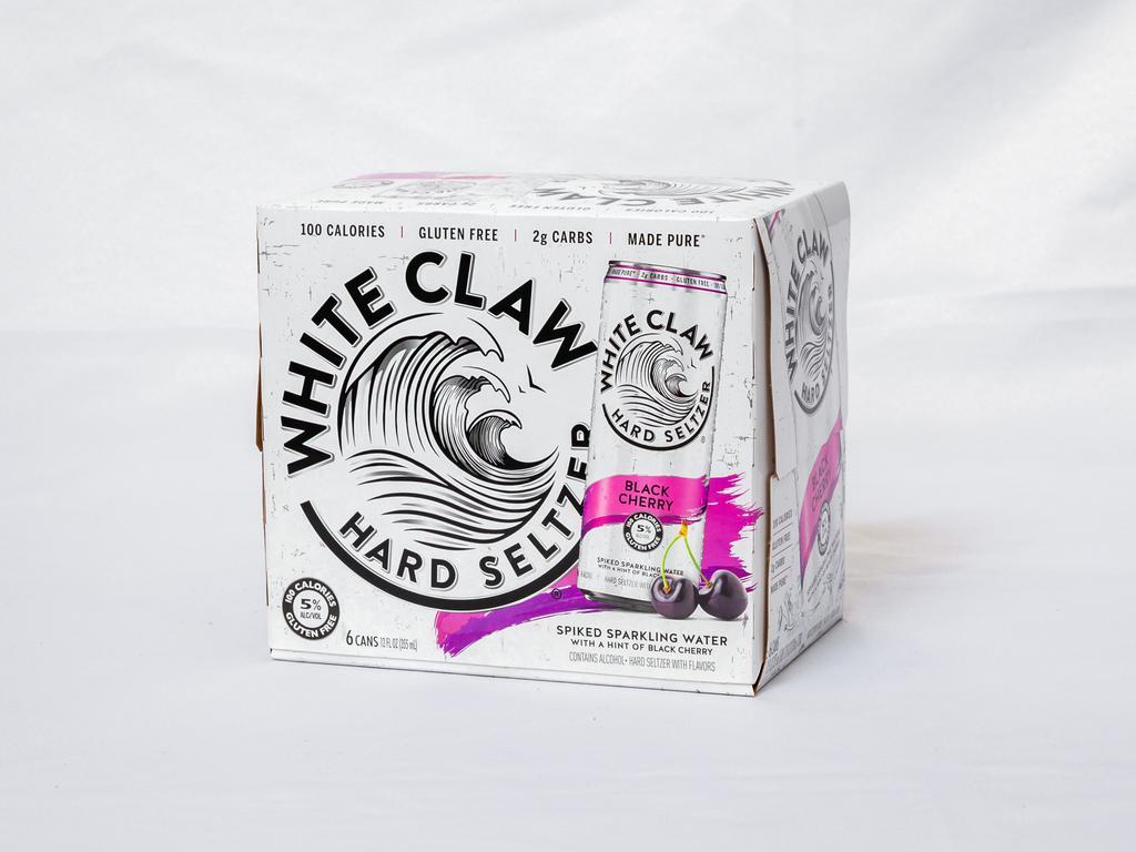 White Claw Black Cherry, 6 Pack - 12 oz. Can Hard Seltzer  · 5.0% ABV. Must be 21 to purchase.