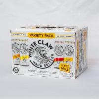White Claw Variety Pack, 12 Pack - 12 oz. Can Hard Seltzer  · 5.0% ABV. Must be 21 to purchase.