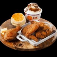3pc Chicken Combo · 3 pcs chicken, 1 side dish, 1 biscuit

Two’s company, three’s a crowd? Not when it comes to ...