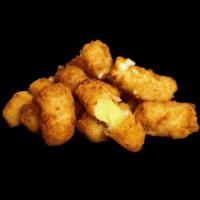 Crunchy Cheese Curds · Deep-fried golden brown cheddar cheese bites with a buttery crunch. Made using the freshest ...