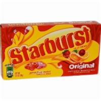 Starburst Original Fruit Chews Movie Theater Box · 3.5 oz.
