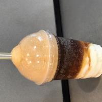 Boba Shake · Any flavor of ice cream mixed with your choice of Boba Soda drink.