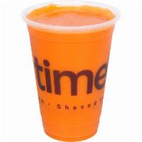 Orange Carrot Juice · Freshly extracted Orange and Carrot juice, made to order with no ice added.