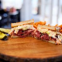 Corned Beef Special · Corned beef, coleslaw, Swiss cheese and Russian dressing.