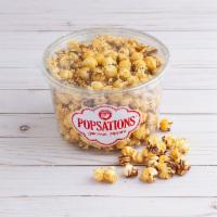 Milk Chocolate Caramel Drizzle Popcorn · Clear tub. Our light, buttery and crunchy caramel popcorn drizzled with mouth-watering milk ...