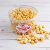 Whiskey Caramel Popcorn · Clear tub. Inspired by the flavors of Maryland rye whiskey combined with our light and crunc...