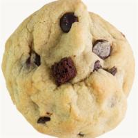 Brownie Stuffed Cookie · Our chocolate chip cookie with a brownie on the inside