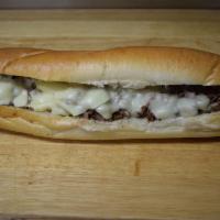 Cheese Steak Sub · Tender steak and your choice of cheese.