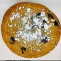 Chocolate Chip · Homemade Chocolate Chip cookie. Dusted with sugar upon request.