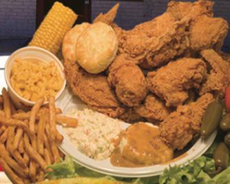 Chicken Jumbo Box · 5 pieces of mix chicken with mash, coleslaw and two rolls.