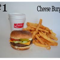 #1. Cheeseburger Meal · 1/4 lb.