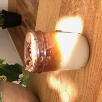 COCHATA · House-made vegan horchata topped w/ Linea's cold brew coffee