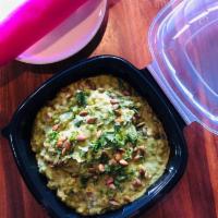 LP Guacamole (Serves 15-20) · avocado, cilantro, tomatillo, green onion, jalapeno, pepitas