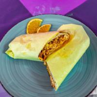 Custom Breakfast Burrito (Burro Desayuno) · Breakfast Burrito made to your liking with all the fillings you can think of!