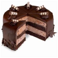 Midnight Delight Cake · PLEASE CALL TO CONFIRM CAKE IS AVAILABLE!
Layers of moist Devil's Food Cake, Fudge and Choco...