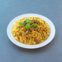 Lamb Biryani · Stir fried Rice with Lamb and special blend of spices.