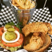 Fish Sandwich · Whiting or tilapia. Fried or grilled.
