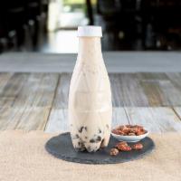 Bottled Almond Milk Tea · Grade-A Assam black tea; mixed with natural almonds and non-dairy creamer.