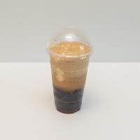 Soda Float · Any soda flavor and 1 scoop ice cream.