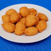 Corn Nuggets · Ball of battered fried corn. 