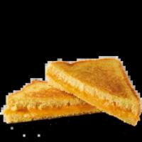 Grilled Cheesy · American cheese melted on Texas toast.