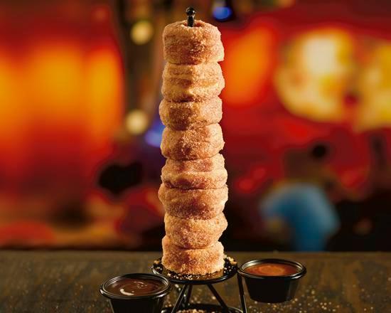 Cinnamon Sugar Doh! Rings® · Eight cinnamon and sugar croissant donut rings served with caramel and fudge.