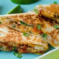Quesadilla · Cheese, chicken, beef and beef tongue.

