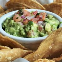 Guac and Chips · Housemade guacamole, salsa verde