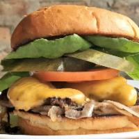 10. Caramelized Onion Smash Griddle Burger · 8 oz. burger, caramelized onions, sharp Cheddar. USDA Prime Certified Angus Beef®. Comes wit...