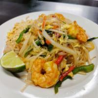 9. Pad Thai Noodle /泰式炒粉 · Select: Chicken, Beef, or Shrimp