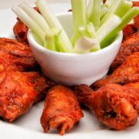 Buffalo Wings · 12 pieces. Served with your choice of sauce. 