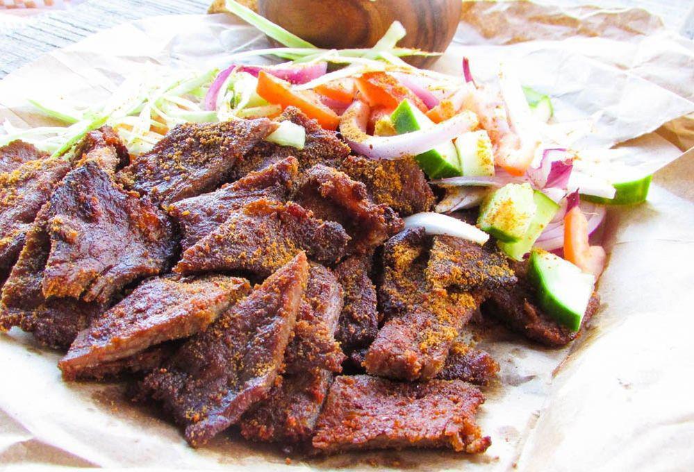 Suya Beef · Suya is the word use to describe this skewered meat in Africa, particularly in Nigeria and Cameroon. It mostly originated from the Hausa people, one of the largest ethnic groups in West Africa