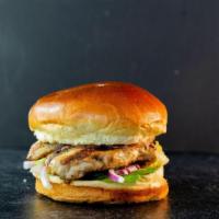 Chipotle Chicken Sandwich · Juicy 6 oz. chicken breast served with lettuce and topped with our very own chipotle ranch s...