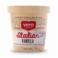 Italian Vanilla · Traditional Italian Cream with pure vanilla bean