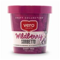 Wildberry Sorbetto · A blend of raspberries, blueberries, blackberries, and strawberries.