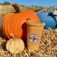 Pumpkin Smoothie · Limited time only!
Pumpkin purée, banana, cookie butter, pumpkin spice, and oat milk
