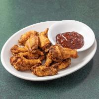 BDG Signature Wings · Sauces BBQ, Chipotle Honey, Buffalo, Ranch or Blue Cheese