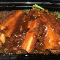 Braised Pork Belly with Preserved Veggie 梅菜扣肉 · 